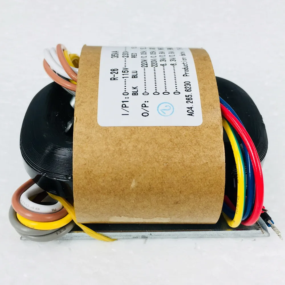 30W ( 30VA ) R-core Aduio Rransformer 15V-0-15V 9V For DAC /Headphone/Preamp E - Foto 5