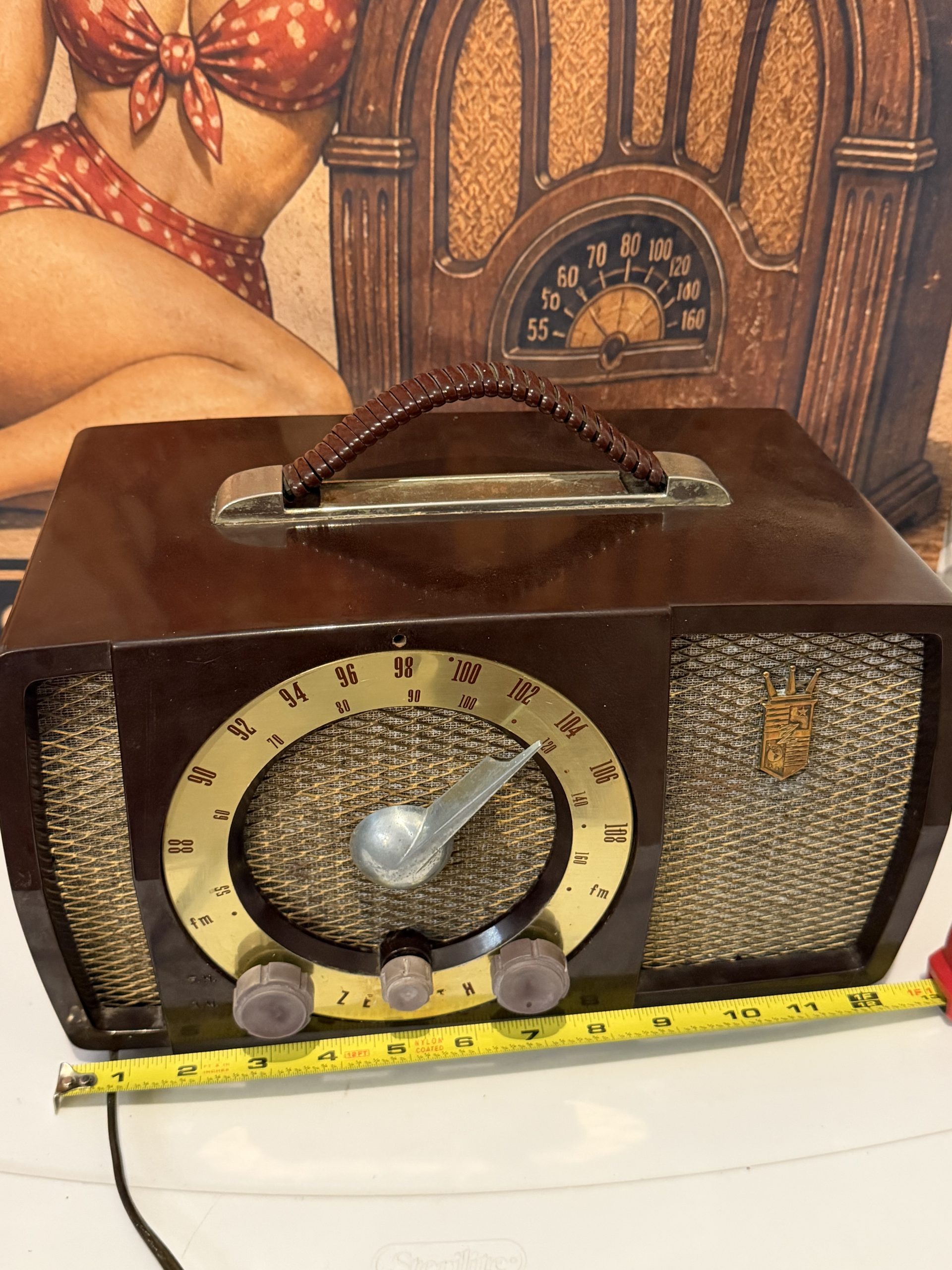 1951 AM/FM Zenith H724 - Image 2