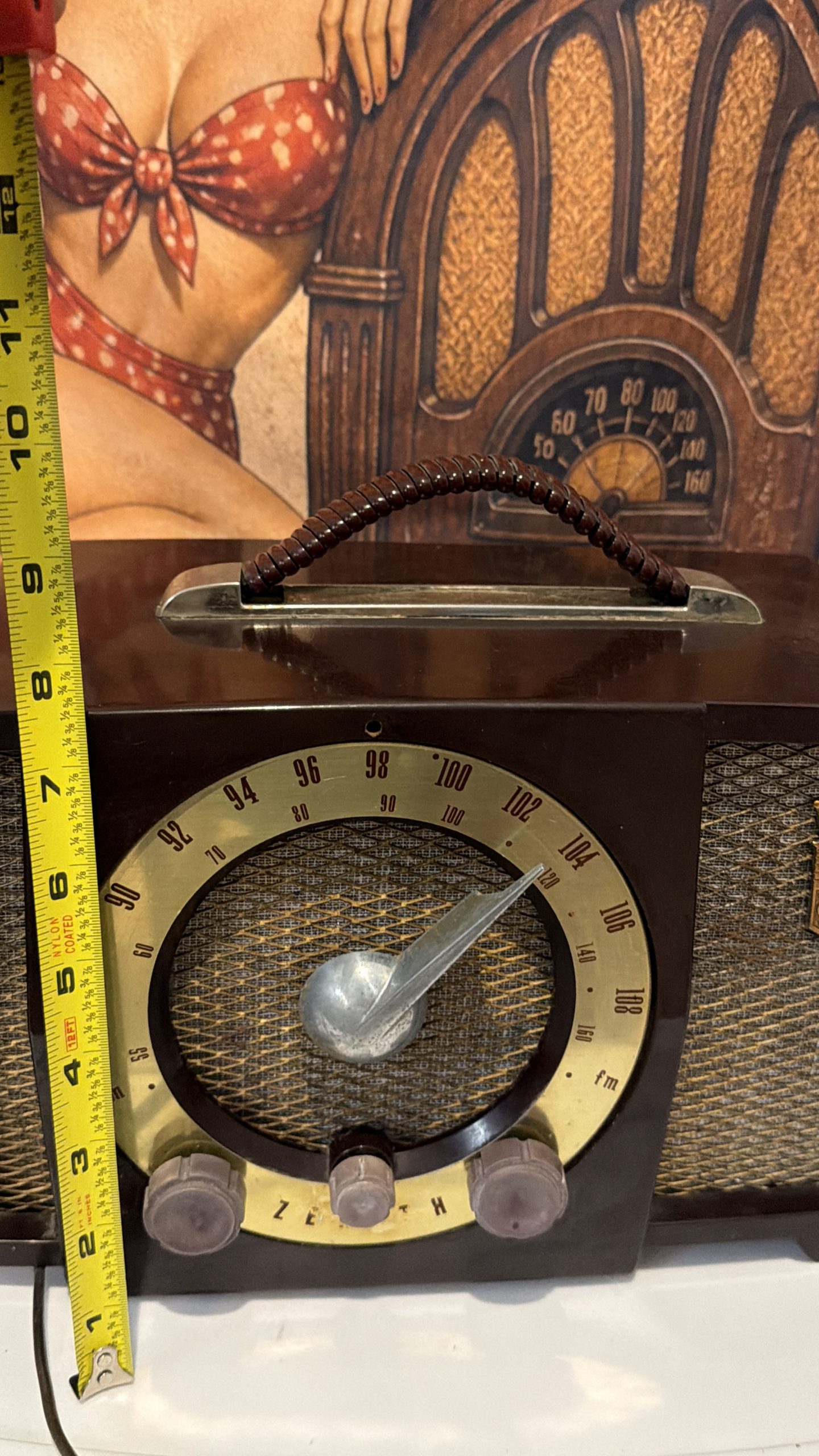 1951 AM/FM Zenith H724 - Image 5